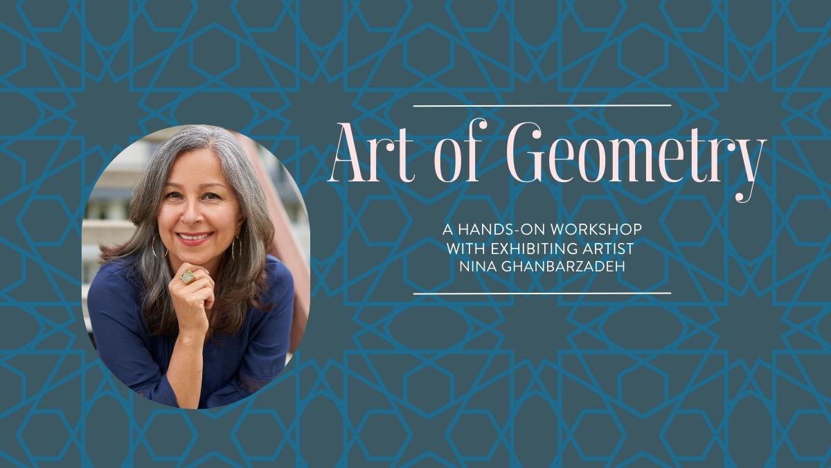 Cover photo for an event shows Nina Ghanbarzadeh on the cover with text about the event.