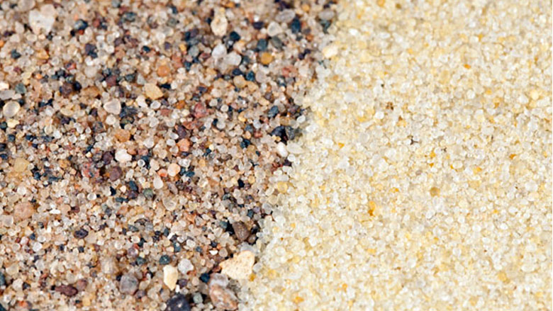 This sand is your sand, this sand is my sand