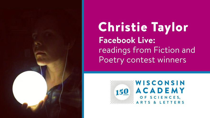 Christie Taylor: Fiction & poetry contest live winners' reading
