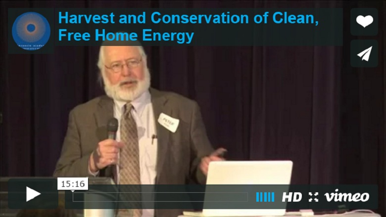 Harvest and Conservation of Clean, Free Home Energy