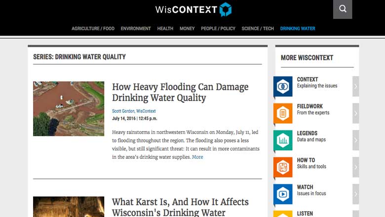 Deep Dive News with WisContext