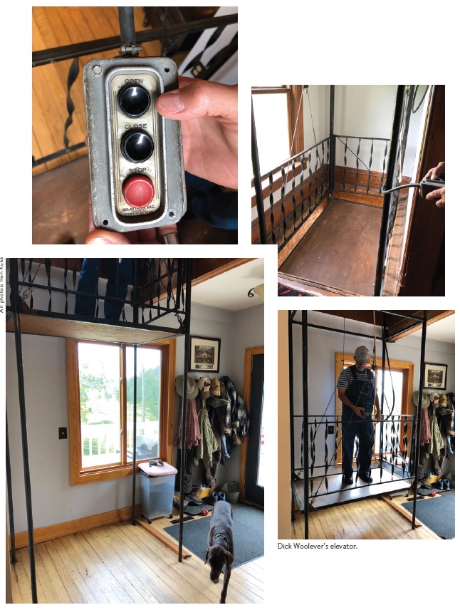gallery of photos of the handmade elevator
