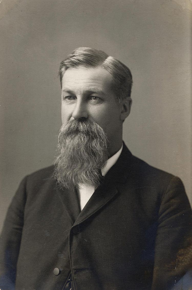 Thomas Crowder Chamberlain ca. 1890. (A.C. Isaacs, The University of Wisconsin-Madison Archives Collections)