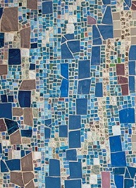 Milwaukee County War Memorial Center mosaic detail. Photo: Lillian Sizemore
