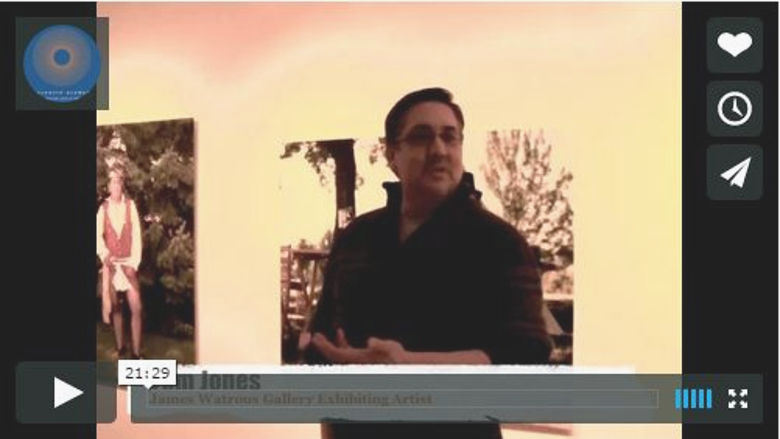 Tom Jones Artist Talk at the James Watrous Gallery