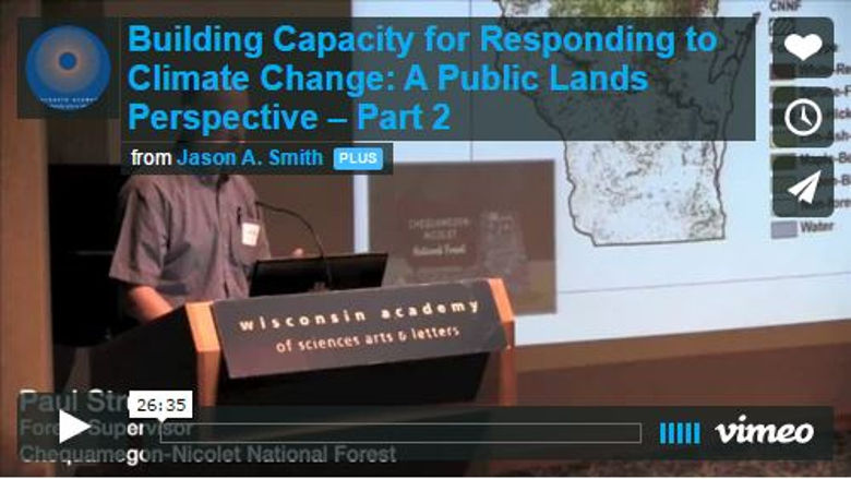 Building Capacity for Responding to Climate Change: A Public Lands Perspective – Part 2