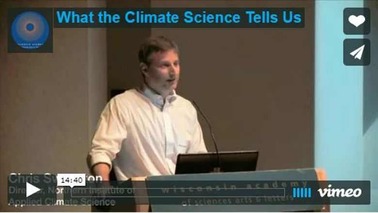 What the Climate Science Tells Us