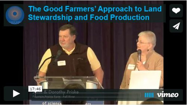 The Good Farmers’ Approach to Land Stewardship and Food Production