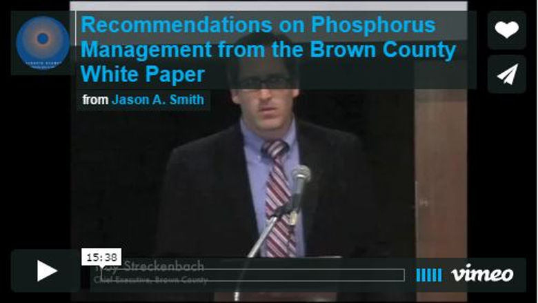 Recommendations on Phosphorus Management from the Brown County White Paper